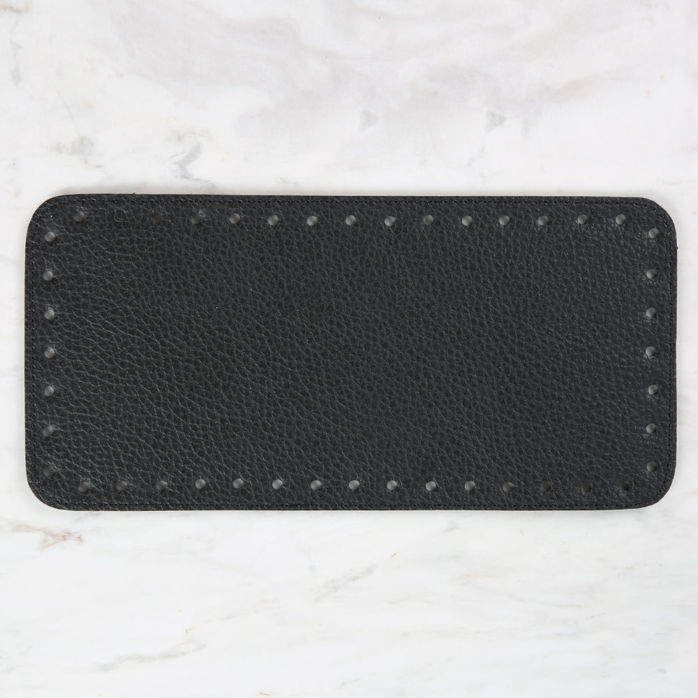 Knitme Çanta Tabanı 25x12 cm Siyah BA-0050